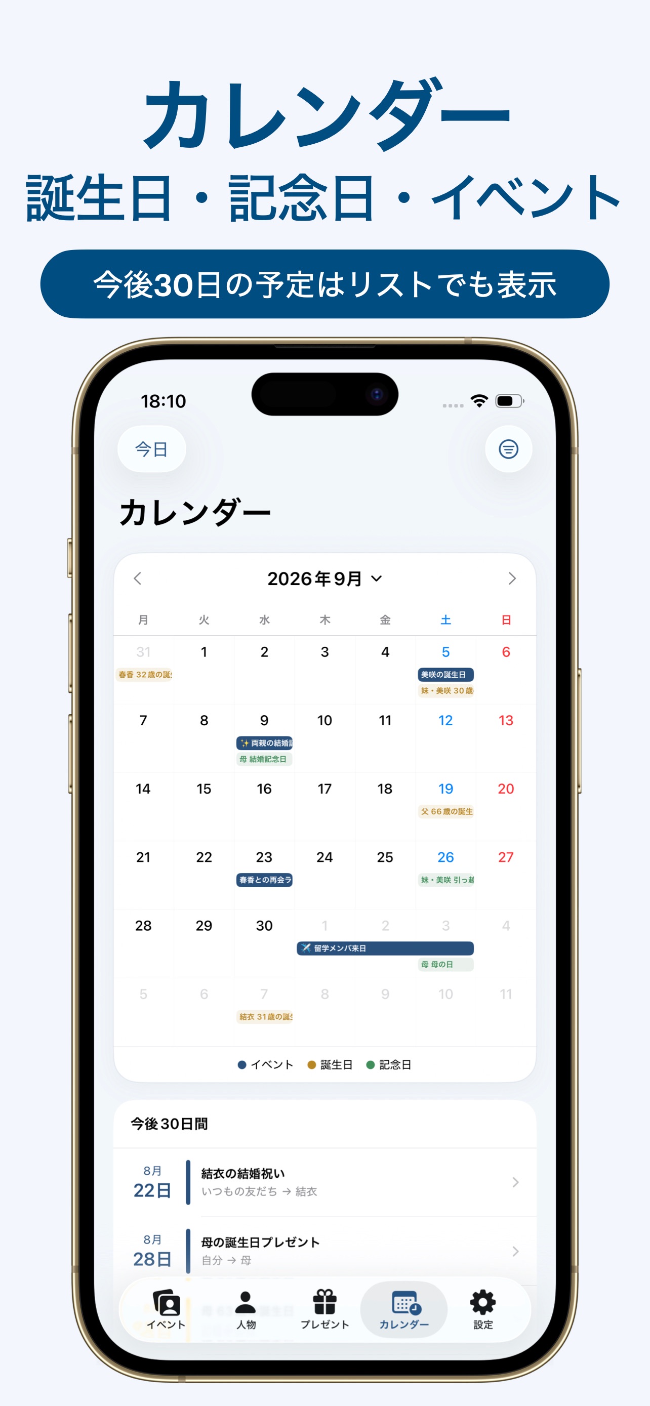 ギフトログのApp Storeスクリーンショット 4